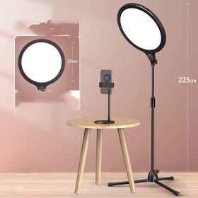 Photo Full Screen Beauty Lamp Mobile Phone Telescopic Desktop Floor Fill Light Bracket (Option: 25style-USB)