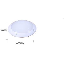 Waterproof Ceiling Lamp Kitchen And Bathroom (Option: 330x100 24W)