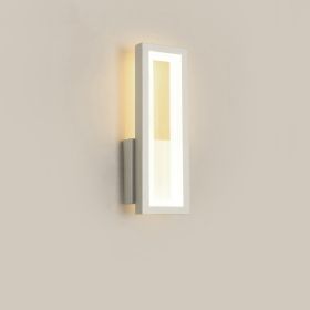 Personality Corridor Wall Light Modern Simple Living Room Background (Option: White S-White light)